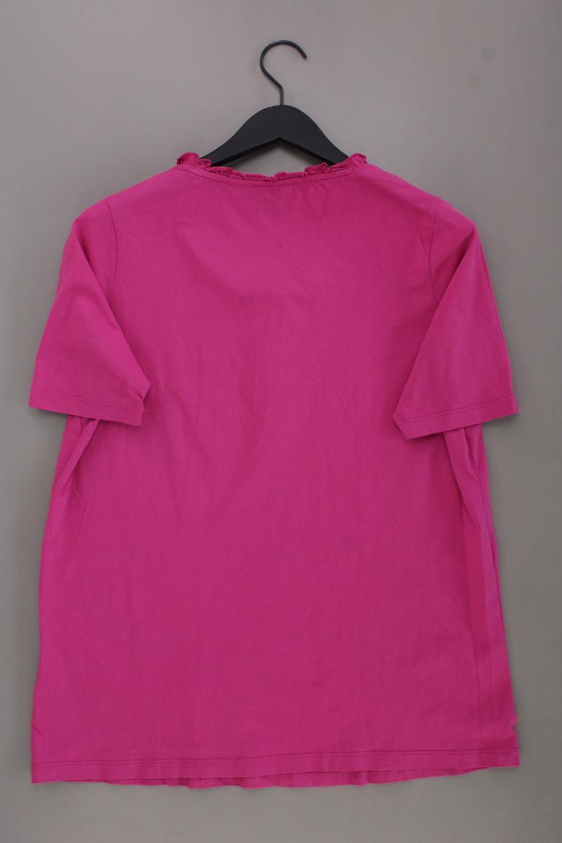 Laura Kent T-Shirt Gr. 46 Kurzarm pink aus Baumwolle
