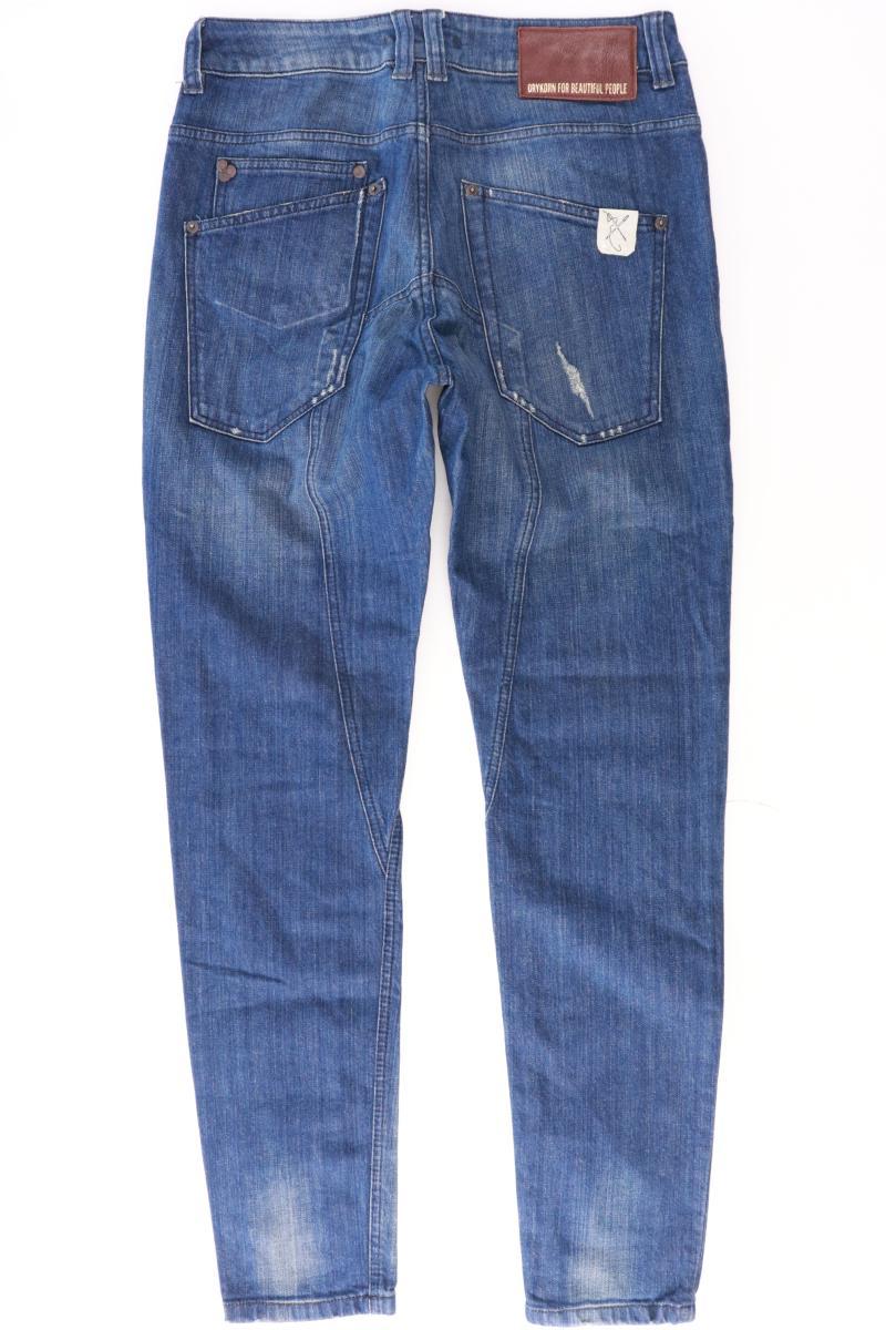 Drykorn Straight Jeans Gr. W26/L34 blau aus Baumwolle