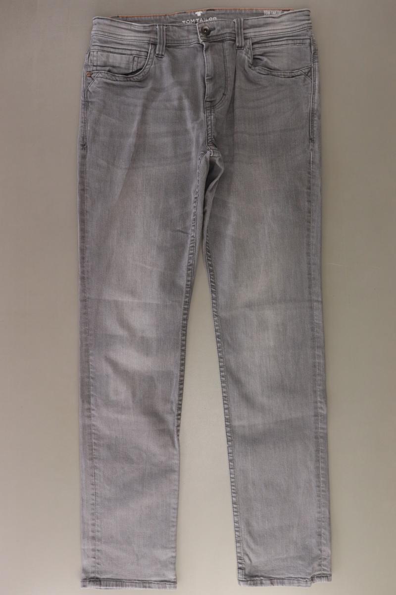 Tom Tailor Straight Jeans Gr. W32/L34 Modell Josh grau aus Baumwolle