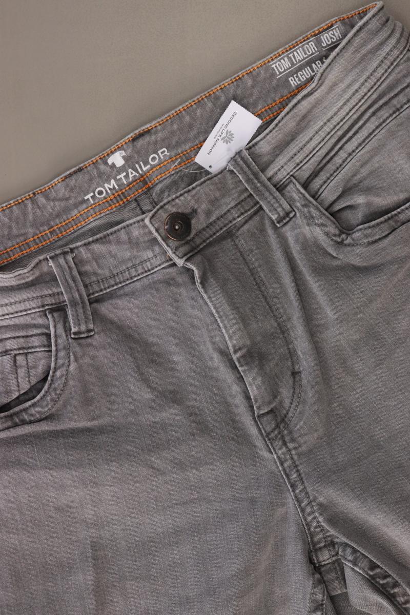 Tom Tailor Straight Jeans Gr. W32/L34 Modell Josh grau aus Baumwolle