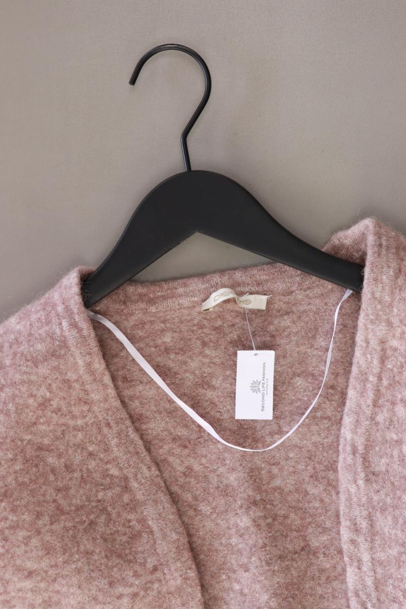 Pieces Regular Cardigan Gr. S/M Langarm rosa aus Nylon