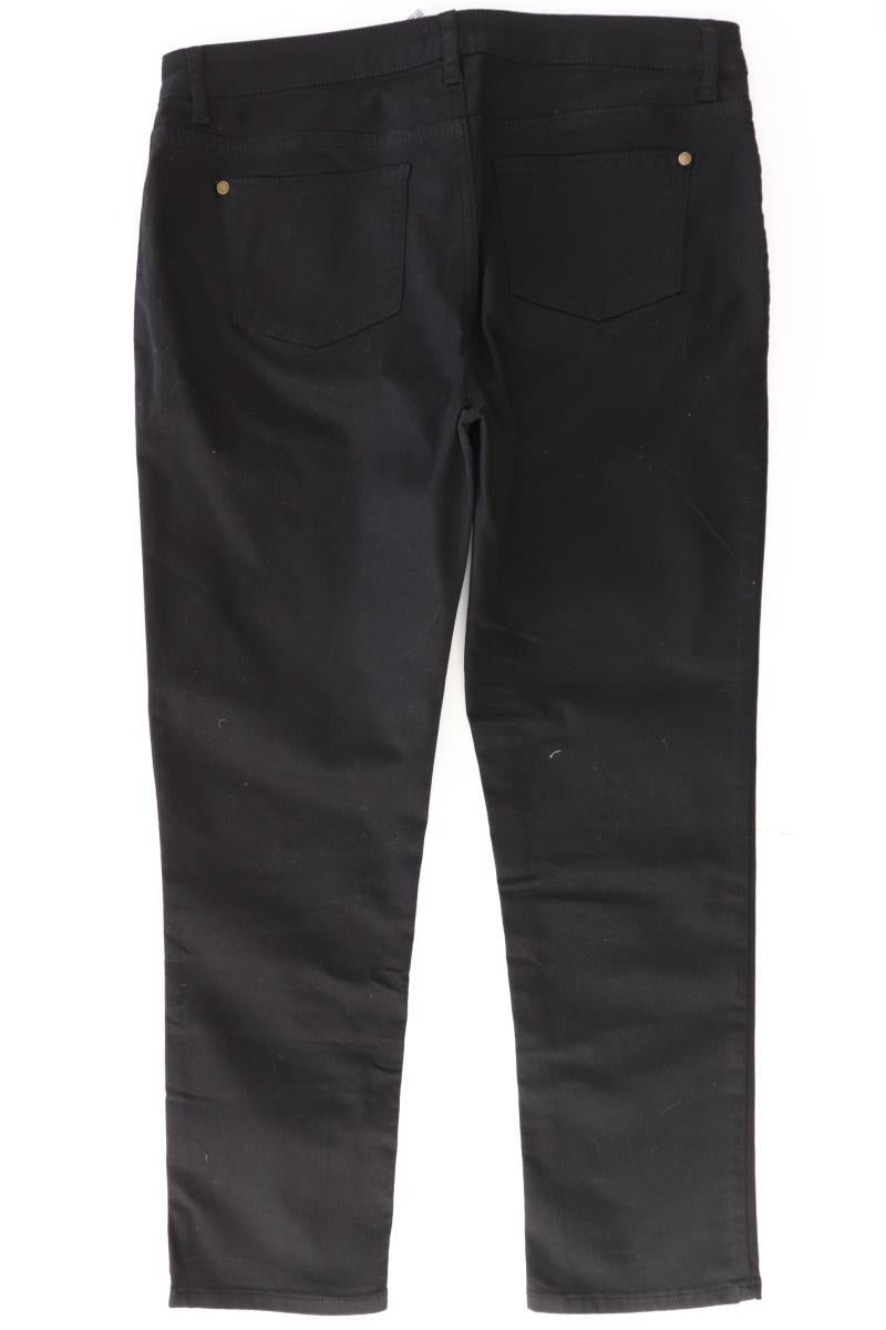 Lascana Straight Jeans Gr. 44 schwarz aus Baumwolle