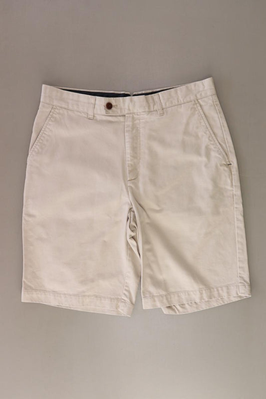 CHARLES TYRWHITT Chino Shorts für Herren Gr. W32 creme aus Baumwolle