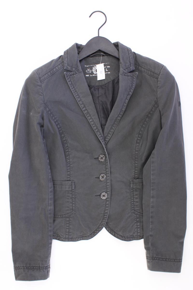 edc by Esprit Classic Blazer Gr. L grau aus Baumwolle