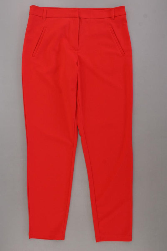 Jacqueline de Yong Stoffhose Gr. L neuwertig rot aus Polyester