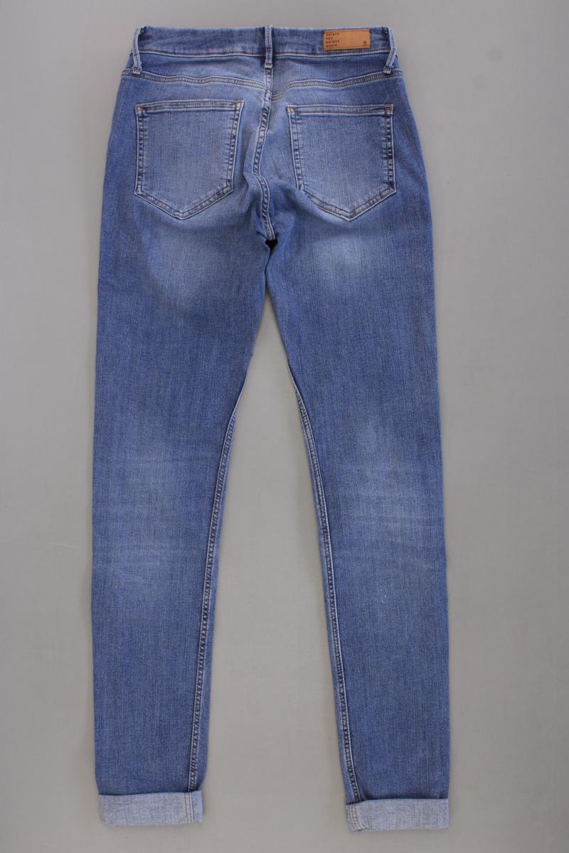 Unique Skinny Jeans Gr. W29 blau aus Baumwolle