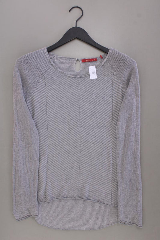 edc by Esprit Feinstrickpullover Gr. S grau