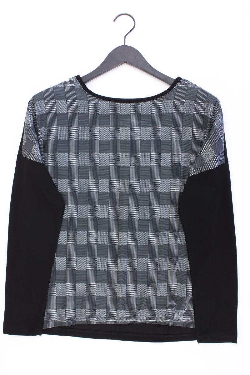 Decay Karobluse Gr. M kariert Langarm grau aus Viskose