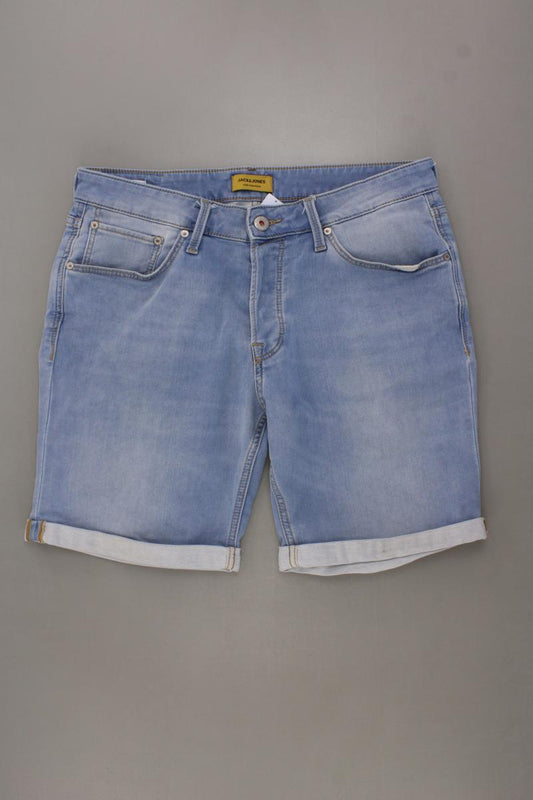 Jack & Jones Jeansshorts für Herren Gr. L blau aus Baumwolle