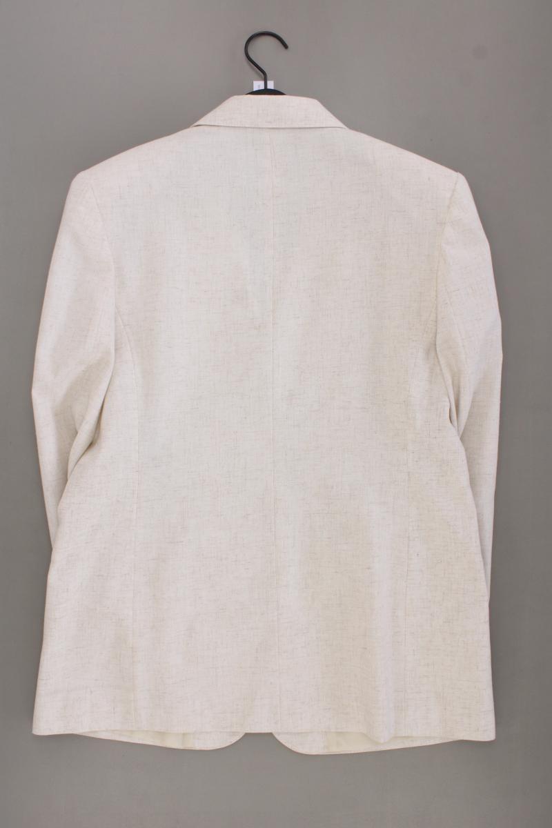 Vintage Blazer Gr. 42 creme aus Viskose