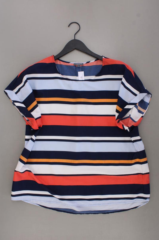 Montego Kurzarmbluse Gr. 46 gestreift mehrfarbig aus Polyester
