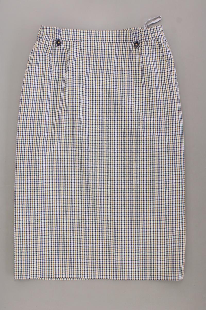 Delmod Vintage Rock Gr. 40 kariert mehrfarbig aus Polyester