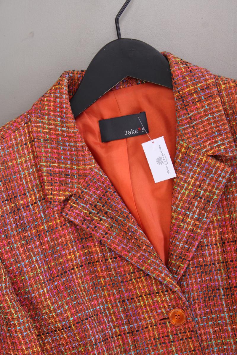 Jake*s Leinenblazer Gr. 42 Vintage mehrfarbig