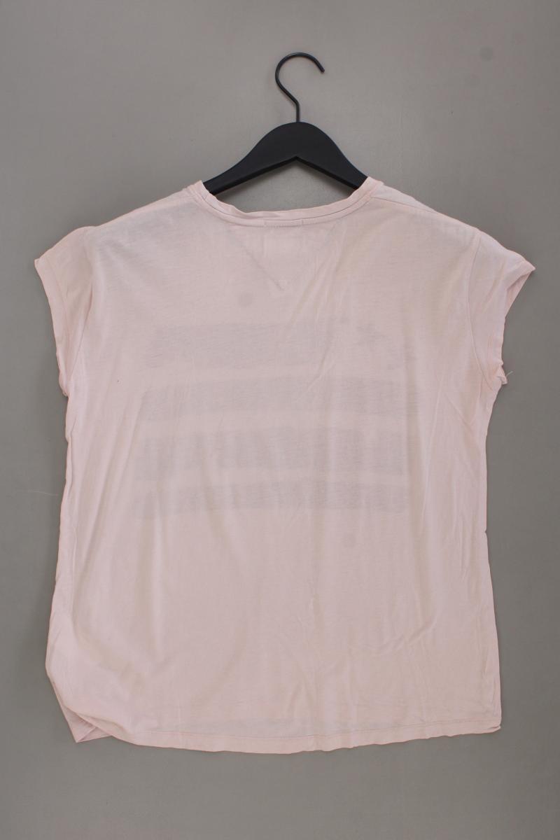 Hilfiger Denim Printshirt Gr. M Kurzarm rosa