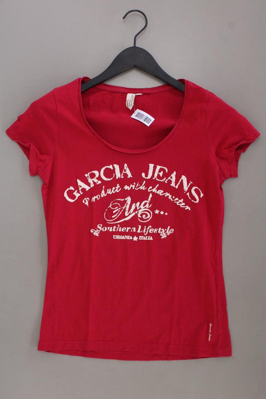 Garcia Jeans Printshirt Gr. M Kurzarm pink