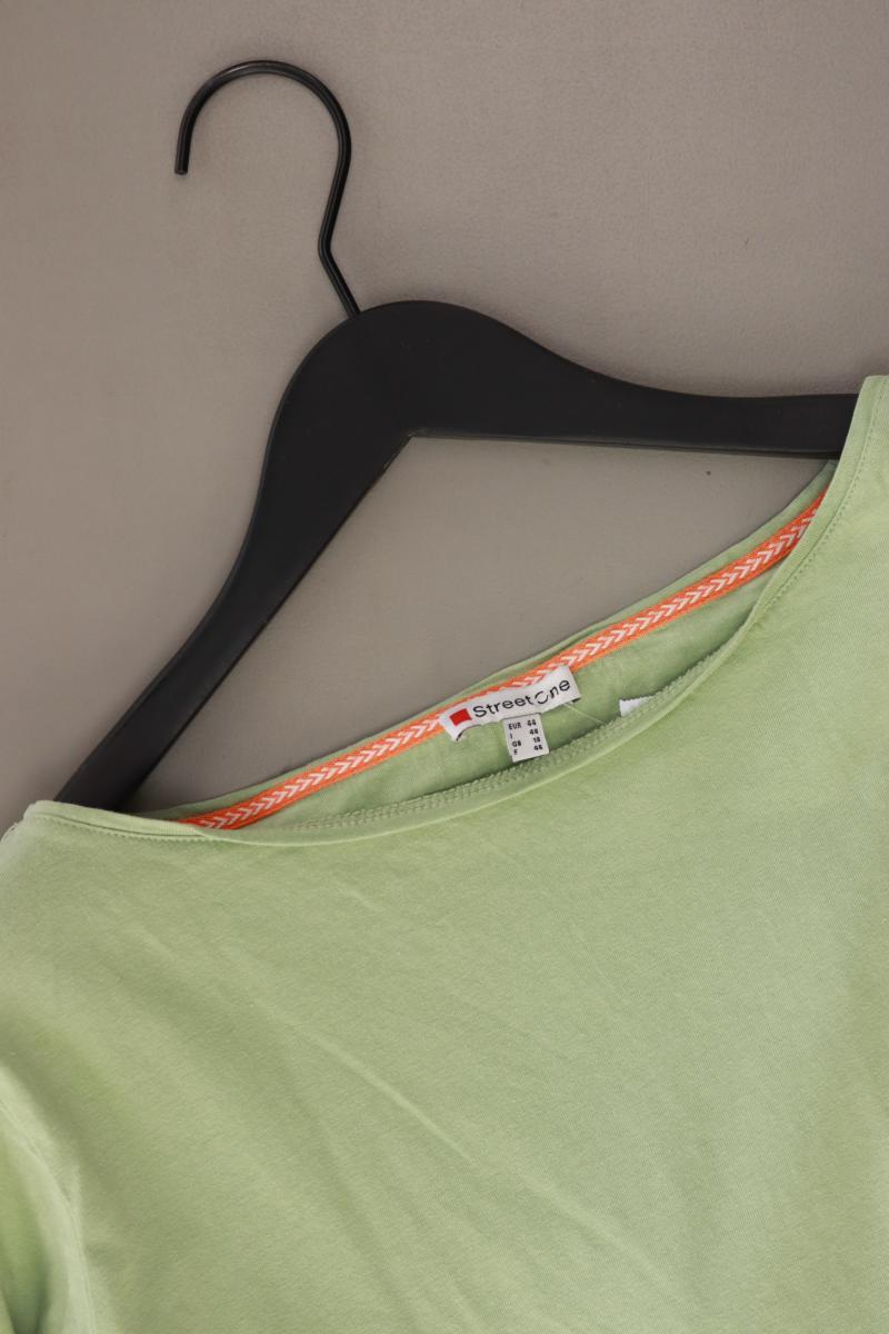Street One Regular Shirt Gr. 44 3/4 Ärmel grün