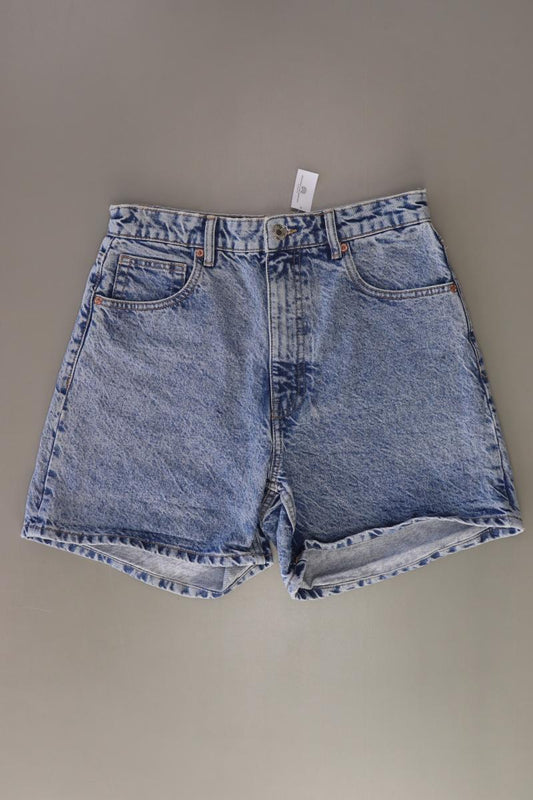 Zara Jeansshorts Gr. 40 blau aus Baumwolle