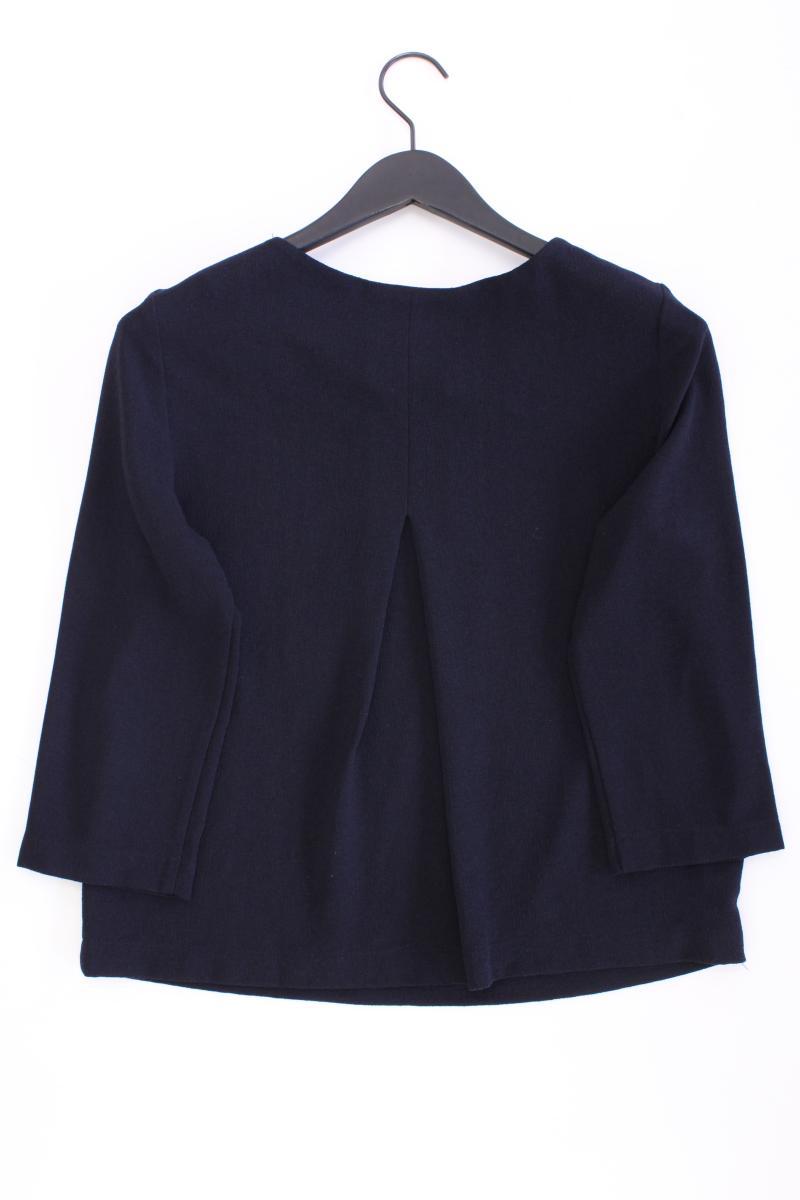 Opus Bluse Falesha Crepe Gr. 38 3/4 Ärmel blau aus Polyester