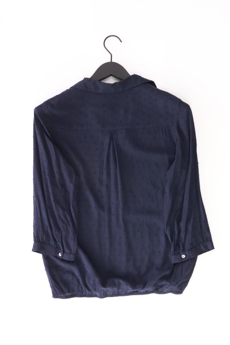 s.Oliver Regular Bluse Gr. 36 3/4 Ärmel blau aus Polyester