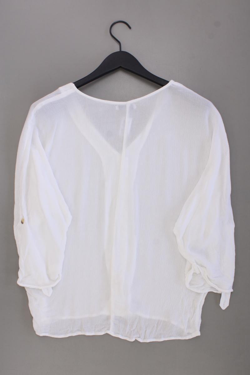 Pieces Classic Bluse Gr. L 3/4 Ärmel creme