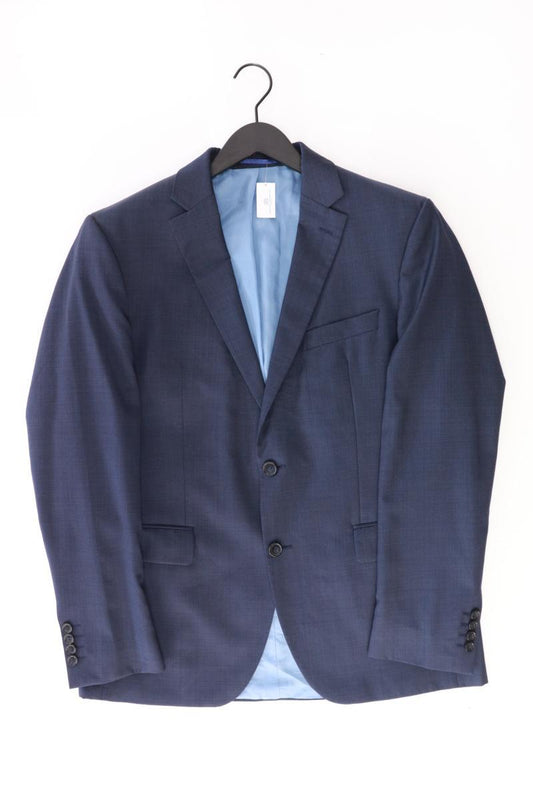Pierre Cardin Wollsakko für Herren Gr. 50 blau aus Schurwolle