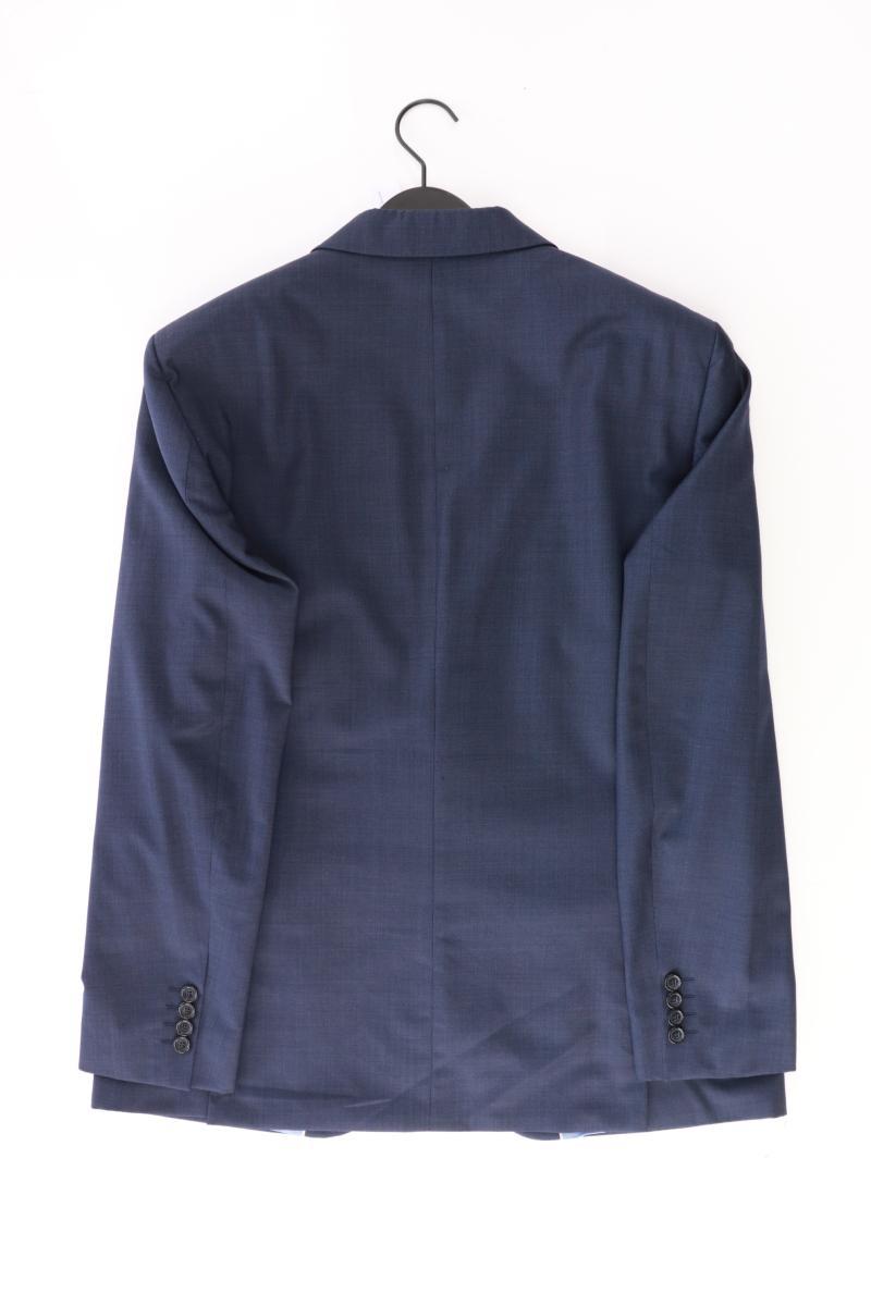 Pierre Cardin Wollsakko für Herren Gr. 50 blau aus Schurwolle