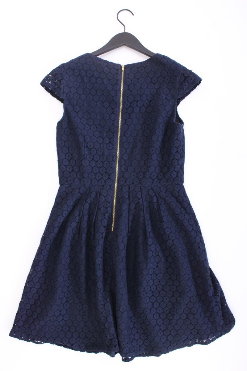 mint & berry Spitzenkleid Gr. M Kurzarm blau aus Polyester