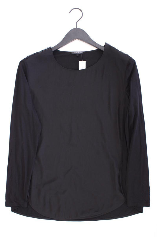 Hauber Langarmbluse Gr. 40 schwarz aus Polyester