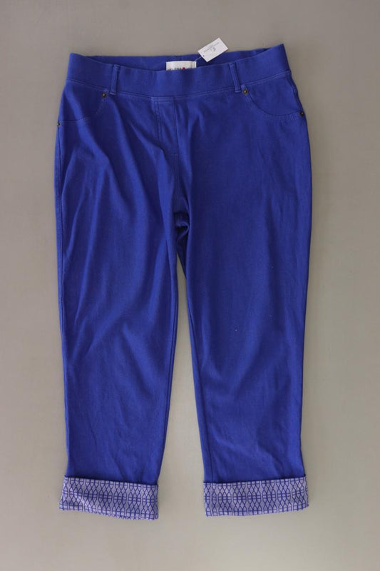 Helena Vera Stretchhose Gr. 40/42 blau aus Baumwolle