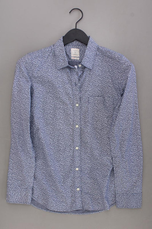 GAP Langarmbluse Gr. XS blau aus Baumwolle