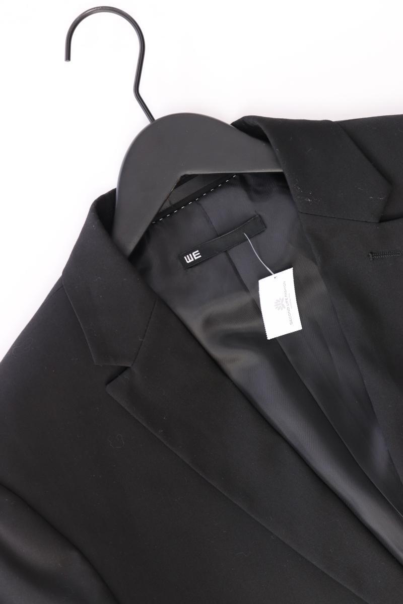 WE Fashion Longsakko für Herren Gr. 52 schwarz aus Polyester