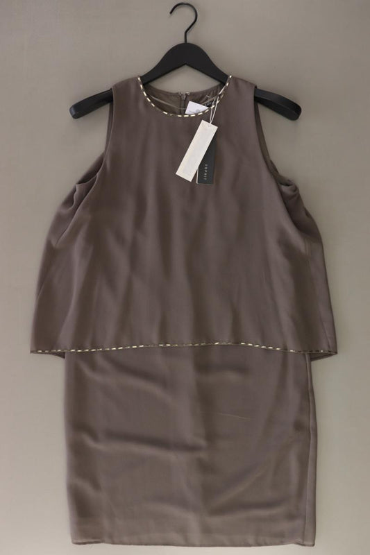 Esprit Chiffonkleid Gr. 36 neu mit Etikett Neupreis: 89,99€! Ärmellos braun