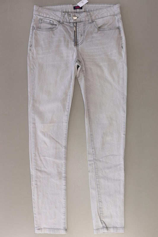 Buffalo Straight Jeans Gr. 36 grau aus Baumwolle