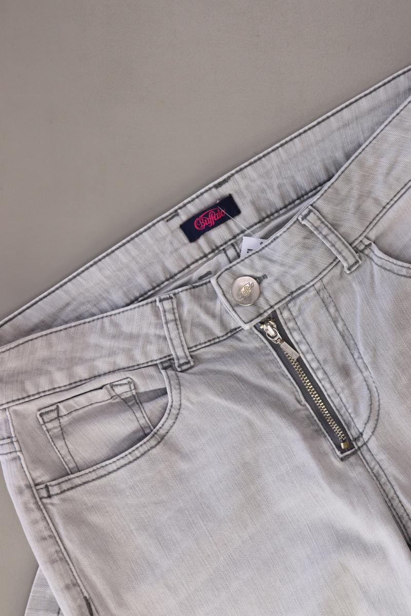 Buffalo Straight Jeans Gr. 36 grau aus Baumwolle