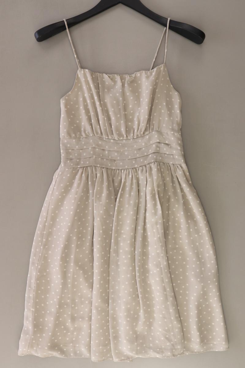 mint & berry Chiffonkleid Gr. S gepunktet Träger grau aus Polyester