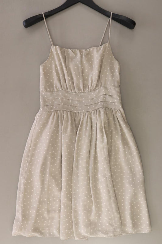 mint & berry Chiffonkleid Gr. S gepunktet Träger grau aus Polyester