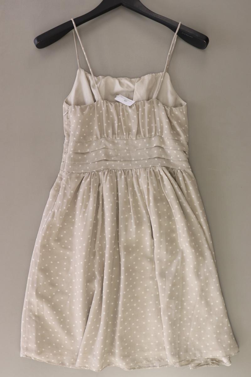 mint & berry Chiffonkleid Gr. S gepunktet Träger grau aus Polyester