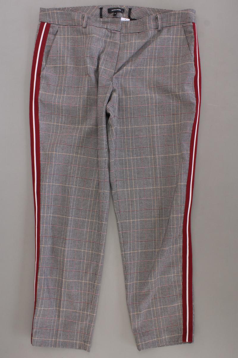 More&More Stoffhose Gr. 42 kariert grau