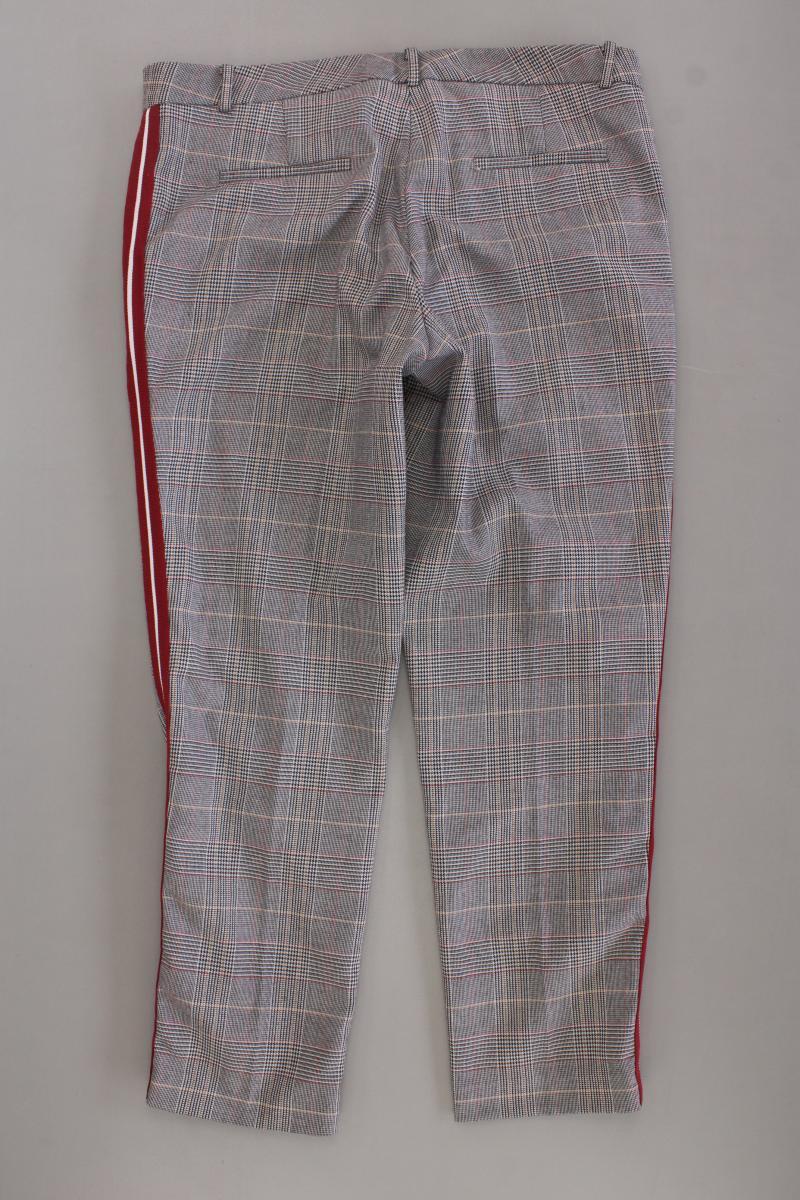 More&More Stoffhose Gr. 42 kariert grau