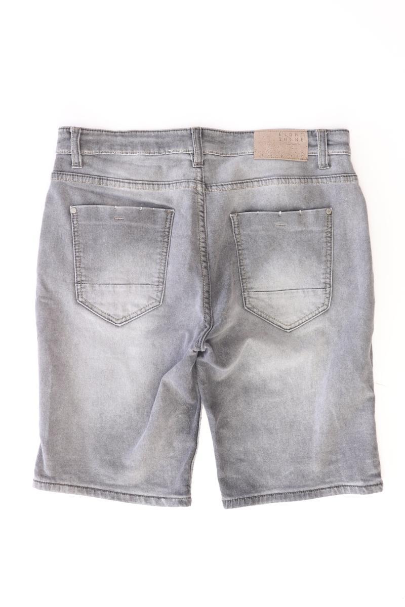 Eight2Nine Jeansshorts für Herren Gr. W34 grau aus Baumwolle