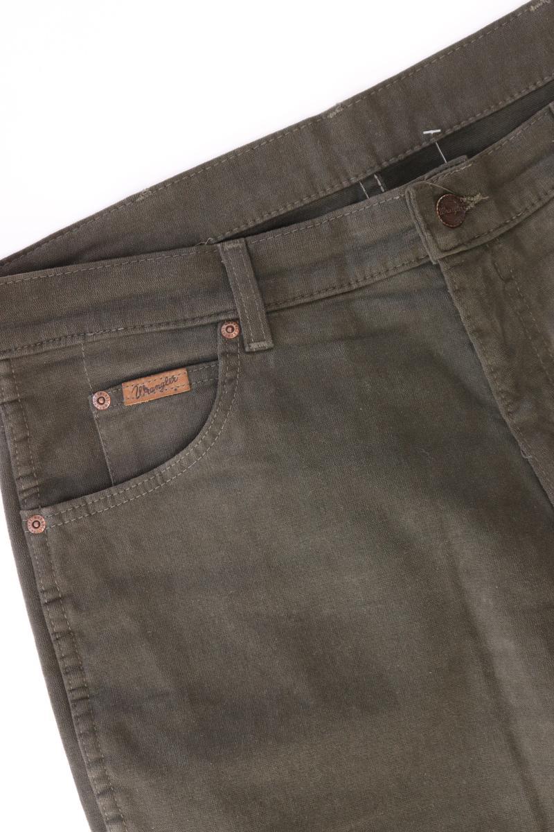 Wrangler Five-Pocket-Hose für Herren Gr. W36/L32 olivgrün aus Baumwolle