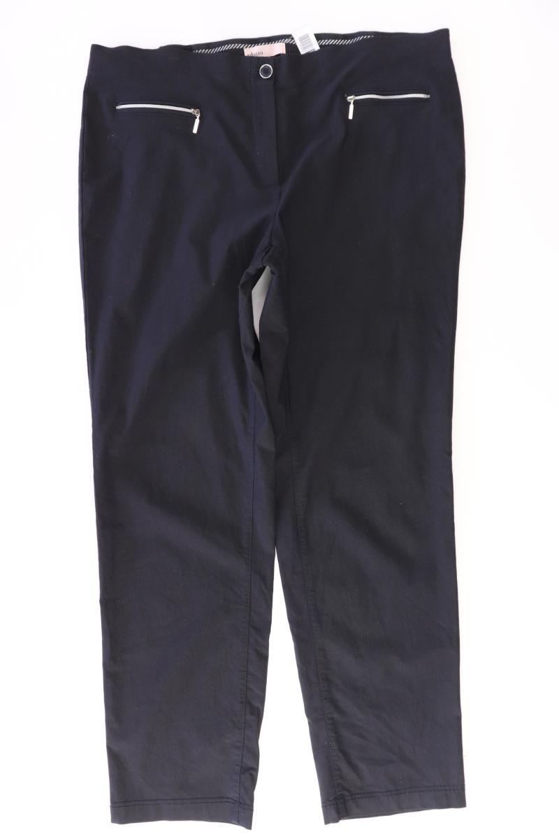 Adagio Stoffhose Gr. 48 schwarz aus Baumwolle
