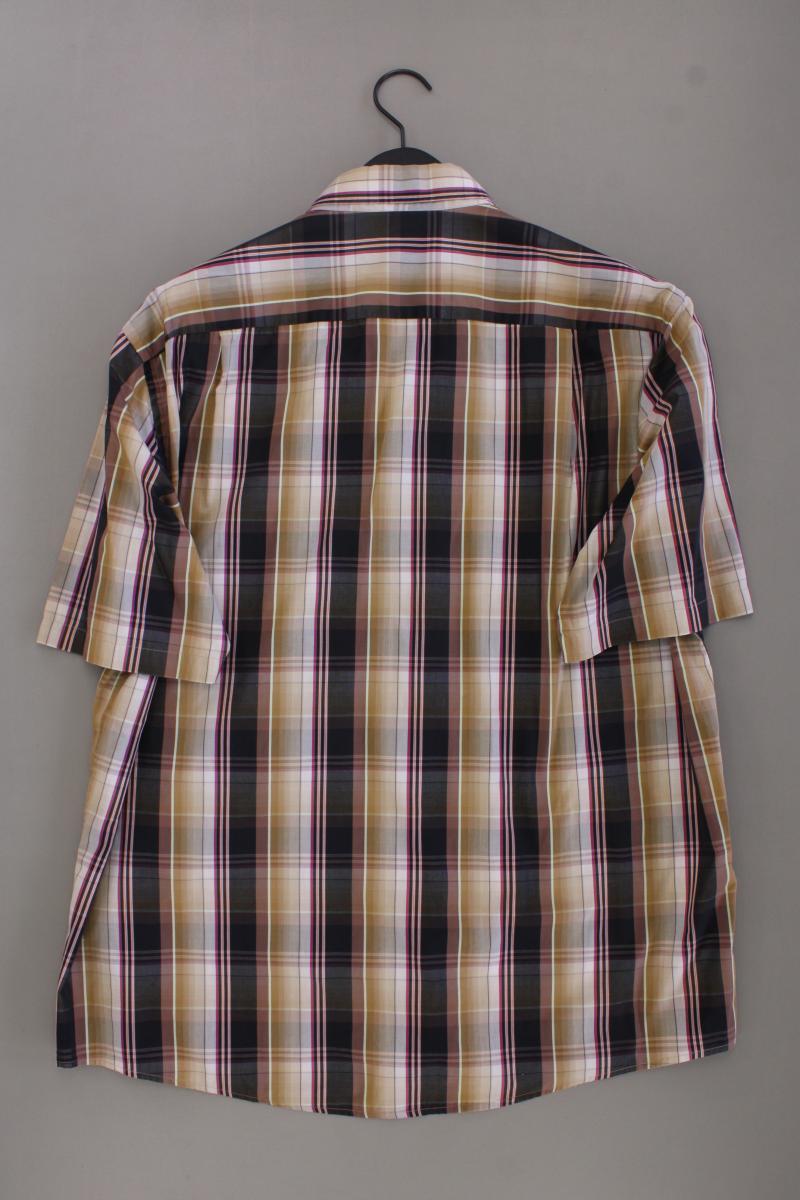 Casa Moda Karohemd für Herren Gr. XL kariert Kurzarm braun