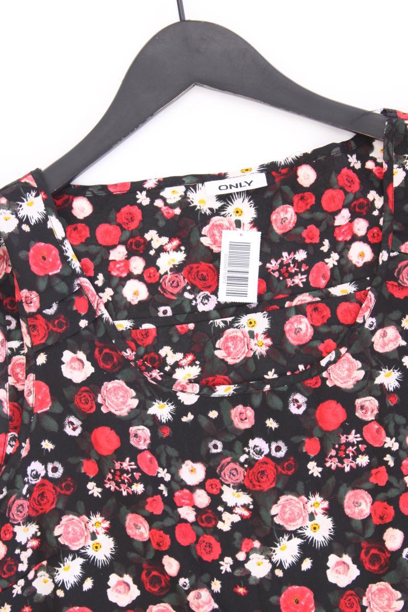 Only Bluse Gr. 40 mit Blumenmuster Ärmellos rot