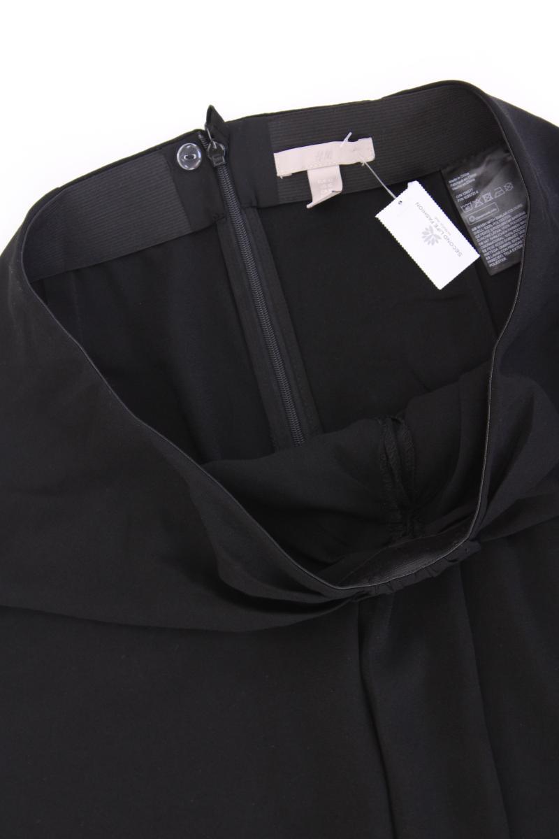 H&M Chiffon Rock Gr. 42 schwarz aus Polyester