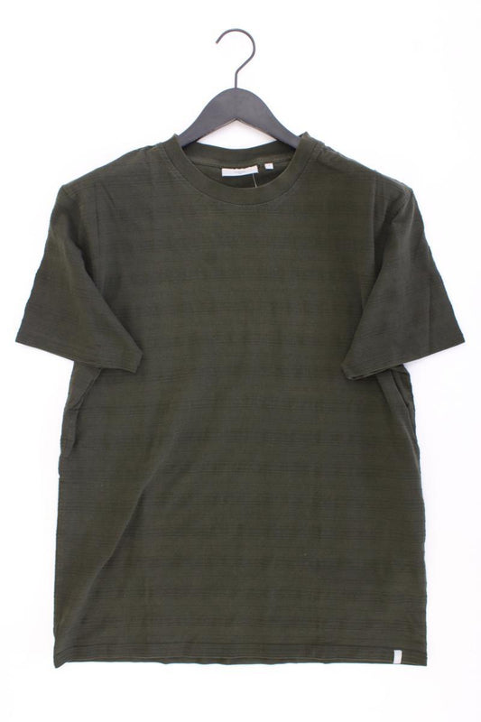 Minimum T-Shirt Gr. L Kurzarm olivgrün aus Baumwolle