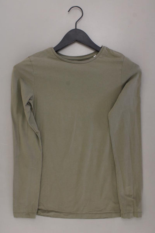 Opus Langarmshirt Smilla Gr. 38 olivgrün aus Baumwolle