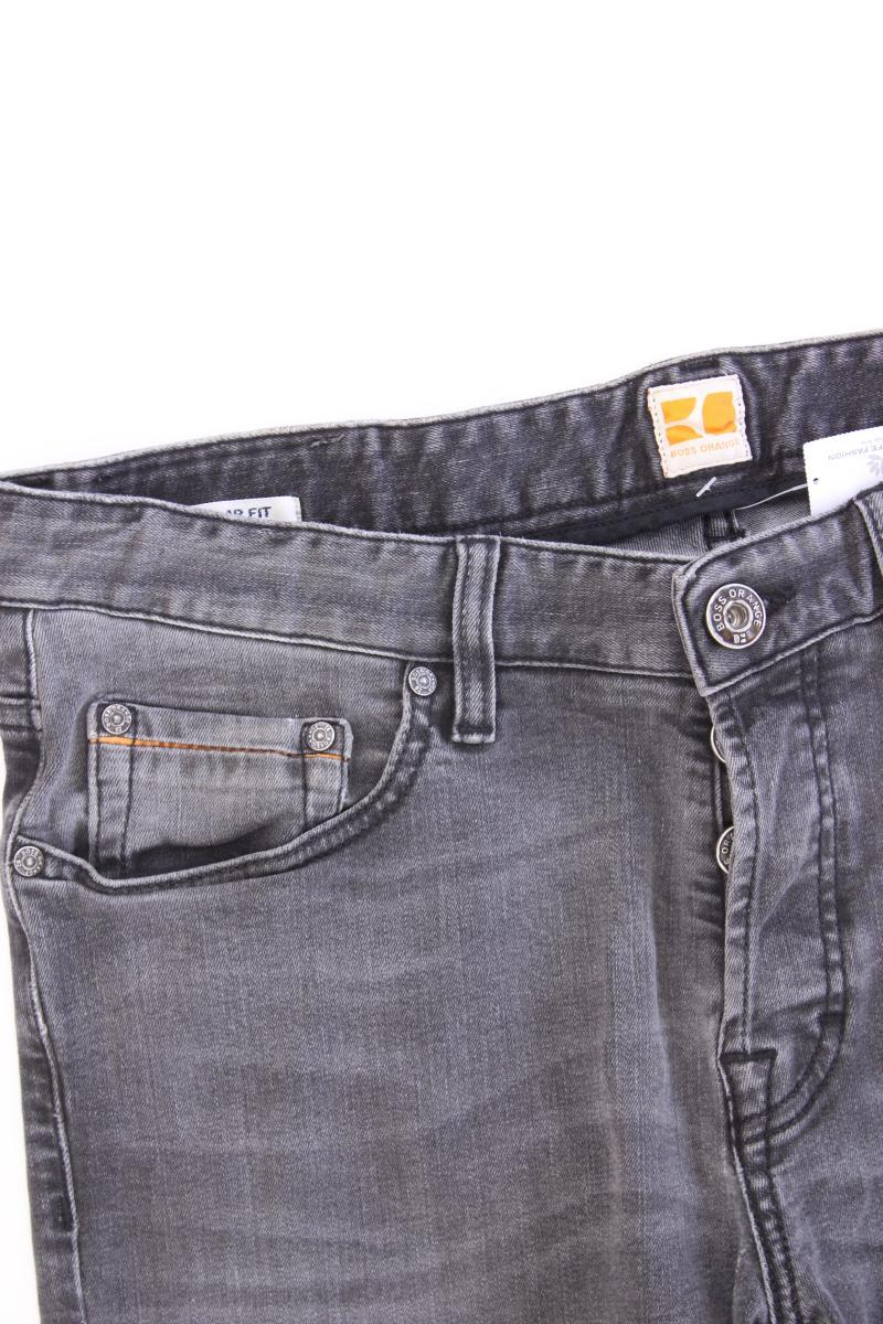 BOSS Orange Straight Jeans für Herren Gr. W34/L34 grau aus Baumwolle