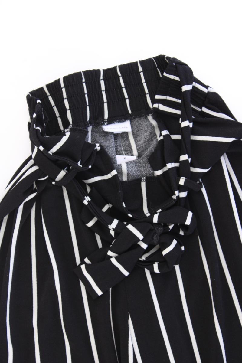Lascana Stoffhose Gr. 34 gestreift schwarz