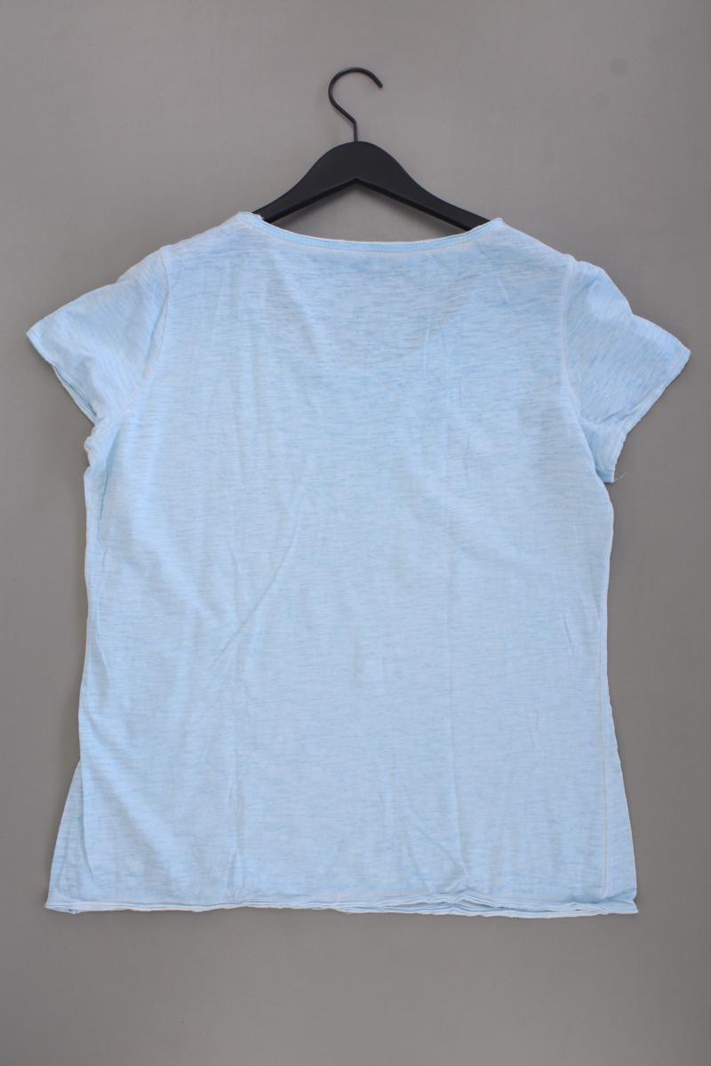 Tom Tailor T-Shirt Gr. XXL Kurzarm mit Pailletten blau